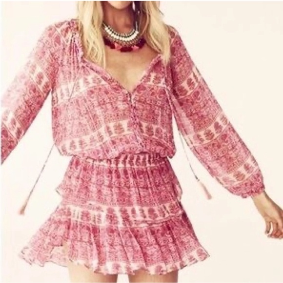 love shack fancy Dresses & Skirts - Love Shack Fancy silk mini SZ L GUC